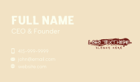 Thriller Business Card example 4