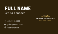 Premium Detailing Vehicle Business Card