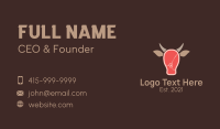 Cattle Meat Business Card Design