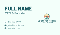 Palm Tree Business Card example 1