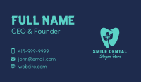 Natural Dental Tooth Business Card Image Preview