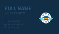 Airplane Pilot Cap Business Card