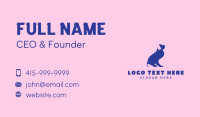 Animal Dog Trainer Business Card