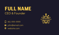 Restaurant Business Card example 2