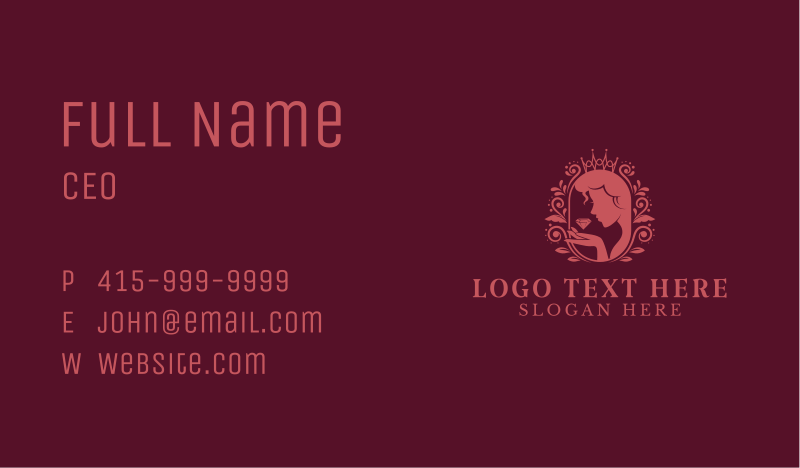 Luxury Business Card example 4