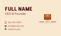 Bison Burger Wyoming  Business Card