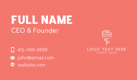 Special Business Card example 4