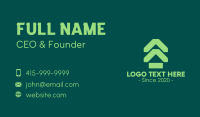 Green Real Estate Subdivision Business Card