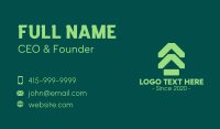 Green Real Estate Subdivision Business Card Design