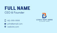 Lightning Bolt Power Business Card Design