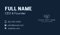 Monoline Fish Seafood Business Card