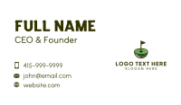 Golf Ball Championship Sports Business Card