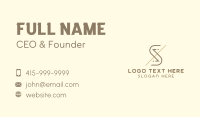 Wood Worker Craftsman Business Card Design