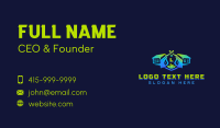 Pressure Washing Home Business Card Design