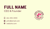 Woman Hat Fashion Business Card