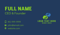 Digital Letter S Tech Business Card Design