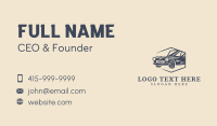 Vintage Auto Car Business Card Design