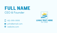 Toothpaste Business Card example 1
