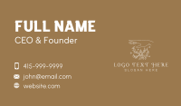 Hand Gem Boutique Business Card Design