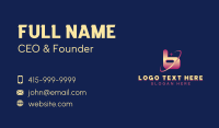 Creative Boutique Letter B Business Card