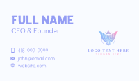 Feminine Mermaid Tail  Business Card
