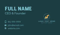 Pet Dog Training Leash Business Card Design