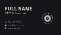 Welder Ironworks Fabrication Business Card Design