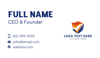 Security Check Shield Business Card