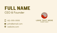 Chili Food Emblem  Business Card