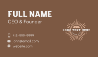 Chef Business Card example 1