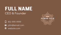 Beans Business Card example 4