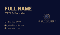 Luxury Royalty University Business Card