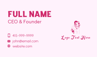 Woman Sexy Lingerie Business Card