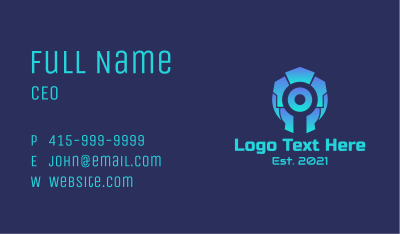 Gaming Squad Badge Business Card