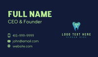 Tooth Care Business Card example 1