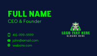 Gas Mask Business Card example 4