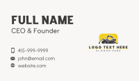 Mountain Quarry Excavation Business Card