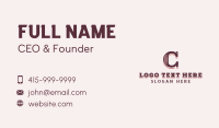 Advisory Business Card example 2