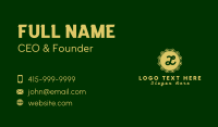 Lettermark Business Card example 1