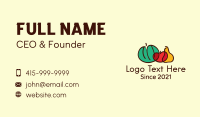 Vegetable Business Card example 3