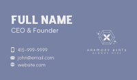 Elegant Pendant Jewelry Business Card