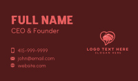 Psychology Mind Love Business Card Design