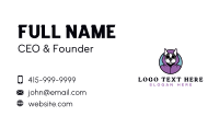 Boston Terrier Dog Hoodie Business Card