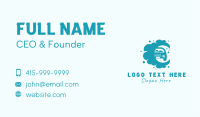Car Wash Cleaning Service Business Card