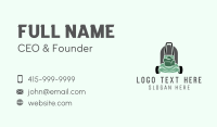 Landscaper Lawn Mower Business Card Design