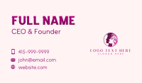 Man Woman Fashion Parlor Business Card Design