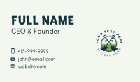 Lawn Shovel Landscape Business Card Design