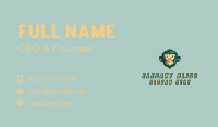 Ape Monkey Mascot Business Card