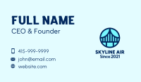 Blue Bridge Emblem  Business Card