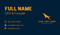 Pet Dog Training  Business Card